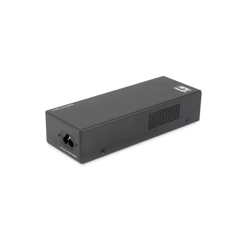 Injetor Gigabit PoE LevelOne, 802.3 af/at/bt, 90 W