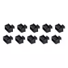 Tampas antipoeira SFP StarTech.com – pack de 10, SFP, borracha, preto, switch de rede, 14,6 mm, 10,1 mm