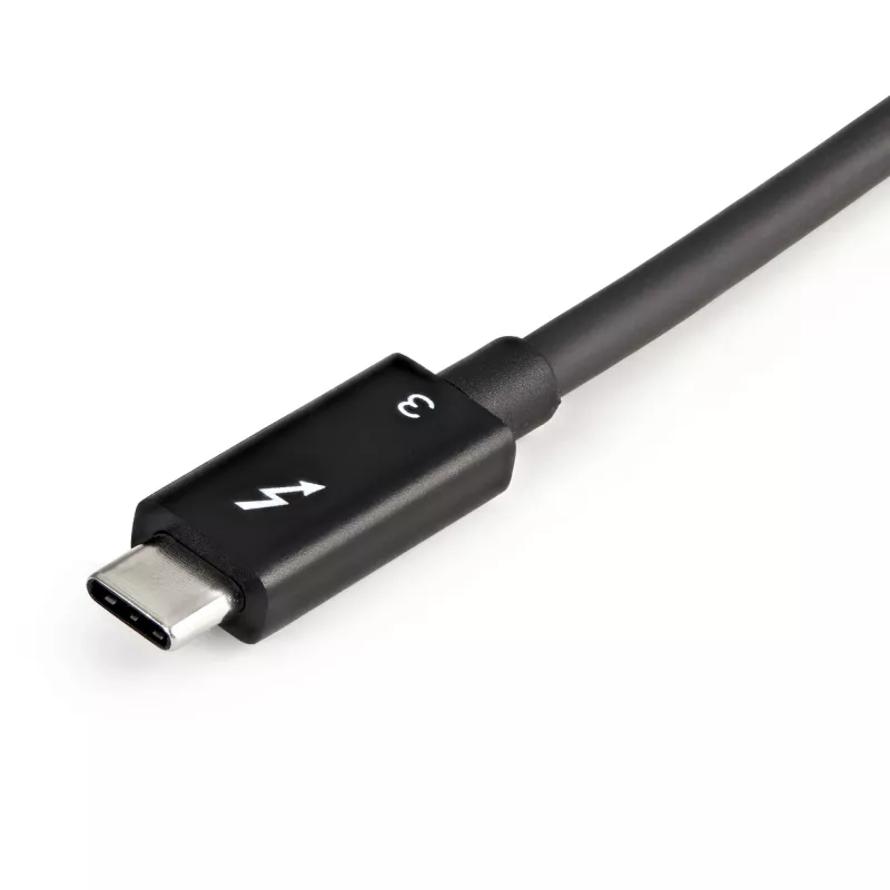 Adaptador Thunderbolt para DisplayPort duplo StarTech.com DP 1.4, Dual 4K 60Hz ou Single 8K/5K conversor Thunderbolt para DP, adaptador de vídeo para 2x monitor DisplayPort - Mac e Windows