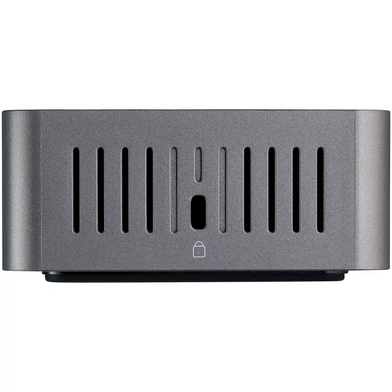 Dock USB-C e USB-A StarTech.com - Estação de acoplamento universal híbrida para portátil com três monitores DisplayPort e HDMI 4K 60Hz - Power Delivery 85W, hub USB 6x, GbE, áudio - USB 3.1 Gen 2 10Gbps - TAA