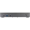 Dock USB-C e USB-A StarTech.com - Estação de acoplamento universal híbrida para portátil com três monitores DisplayPort e HDMI 4K 60Hz - Power Delivery 85W, hub USB 6x, GbE, áudio - USB 3.1 Gen 2 10Gbps - TAA