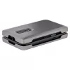 StarTech.com DKM31C3HVCPD adaptador multiportas USB-C / estação de ancoragem para dois monitores, 4K HDMI 2.0, VGA, vídeo USB-C DP Alt Mode, 100 W PD Pass-Through, 2x USB-A 10 Gbps, GbE, MST, cinzento
