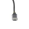 StarTech.com DKM31C3HVCPD adaptador multiportas USB-C / estação de ancoragem para dois monitores, 4K HDMI 2.0, VGA, vídeo USB-C DP Alt Mode, 100 W PD Pass-Through, 2x USB-A 10 Gbps, GbE, MST, cinzento