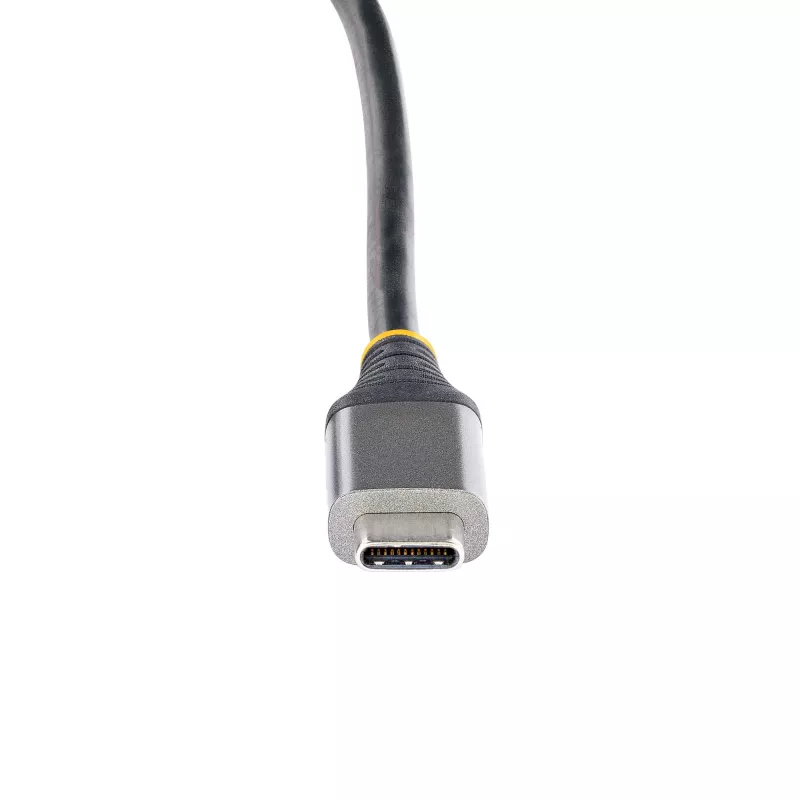 StarTech.com DKM31C3HVCPD adaptador multiportas USB-C / estação de ancoragem para dois monitores, 4K HDMI 2.0, VGA, vídeo USB-C DP Alt Mode, 100 W PD Pass-Through, 2x USB-A 10 Gbps, GbE, MST, cinzento