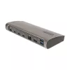 Dock Thunderbolt 4 StarTech.com, Power Delivery 96W, Single 8K/Dual Monitor 4K 60Hz, 3xTB4/USB4 portas, 4xUSB-A, SD, GbE, estação de acoplamento Thunderbolt 4 para Windows ou TB3 MacBook, cabo de 0,8m
