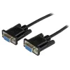 Cabo serial null modem DB9 RS232 StarTech.com 1m preto F/F