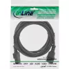 Extensão de cabo de alimentação InLine, C13 / C14, preto, 2 m