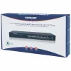 Intellinet 560917 switch Gigabit Web-Smart de 24 portas, 2x SFP, montagem em rack