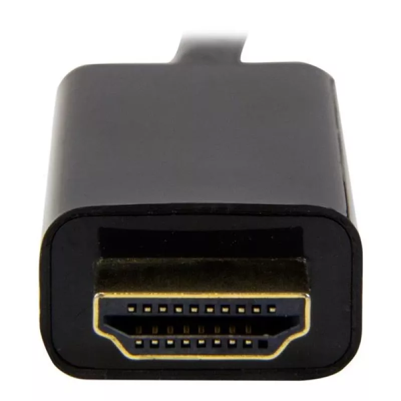 Cabo Mini DisplayPort para HDMI StarTech.com 1,8 m – vídeo 4K 30Hz – cabo adaptador mDP para HDMI – Mini DP ou Thunderbolt 1/2 Mac/PC para monitor/ecrã HDMI – cabo conversor mDP para HDMI