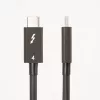 Cabo Thunderbolt 4 StarTech.com 0,5 m – 40 Gbit/s – 100W PD – vídeo 4K/8K – cabo Thunderbolt certificado Intel – compatível com USB 4/Thunderbolt 3/USB 3.2/USB Type-C/DisplayPort