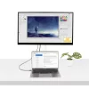 Cabo Thunderbolt 4 StarTech.com 0,5 m – 40 Gbit/s – 100W PD – vídeo 4K/8K – cabo Thunderbolt certificado Intel – compatível com USB 4/Thunderbolt 3/USB 3.2/USB Type-C/DisplayPort