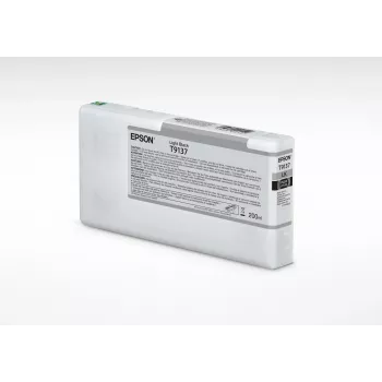 Tinteiro Epson T9137 preto claro (200 ml), capacidade standard, preto claro, tinta pigmentada, 200 ml, 1 unid.