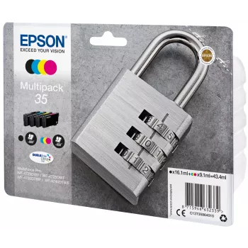 Epson Padlock multipack 4 cores 35 DURABrite Ultra Ink