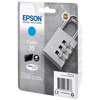 Epson Padlock embalagem individual ciano 35 DURABrite Ultra tinta