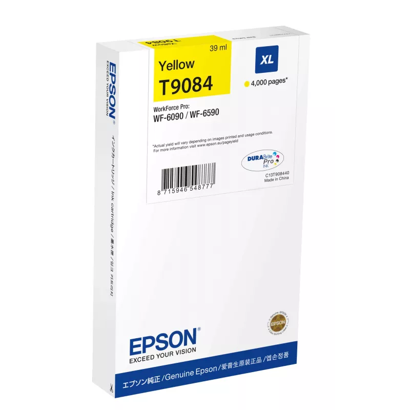 Tinteiro Epson C13T90844N 1 unid. Original Alto (XL) Rendimento Amarelo