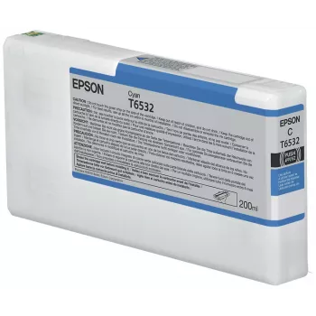 Tinteiro Epson T6532 Ciano (200 ml), Ciano, 200 ml, 1 unid.