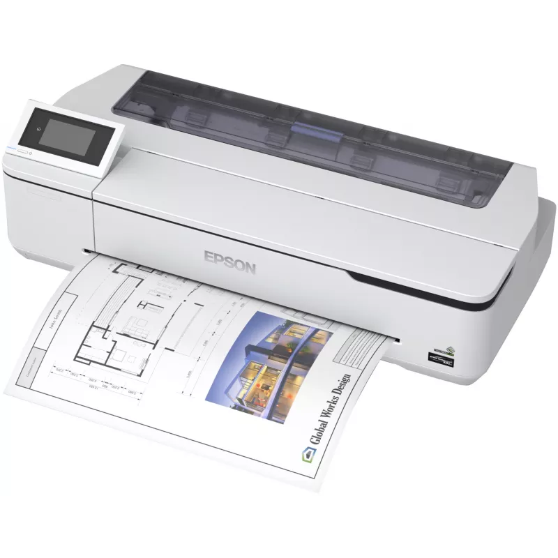 Impressora de Grande Formato Epson SureColor SC-T2100, Wi-Fi, Jato de Tinta, Cor, 2400 x 1200 DPI, A1 (594 x 841 mm), Ethernet LAN