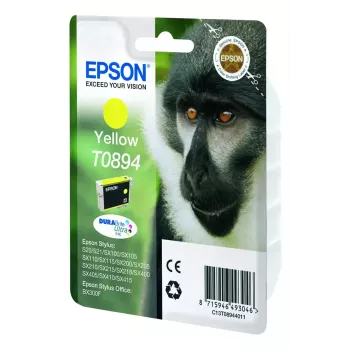 Epson Monkey Singlepack Amarelo T0894 DURABrite Ultra Ink