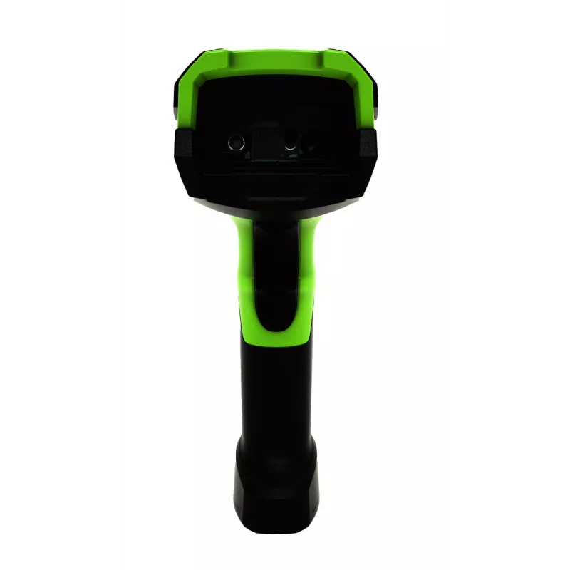 Leitor de códigos de barras portátil Zebra LI3608-ER 1D preto, verde
