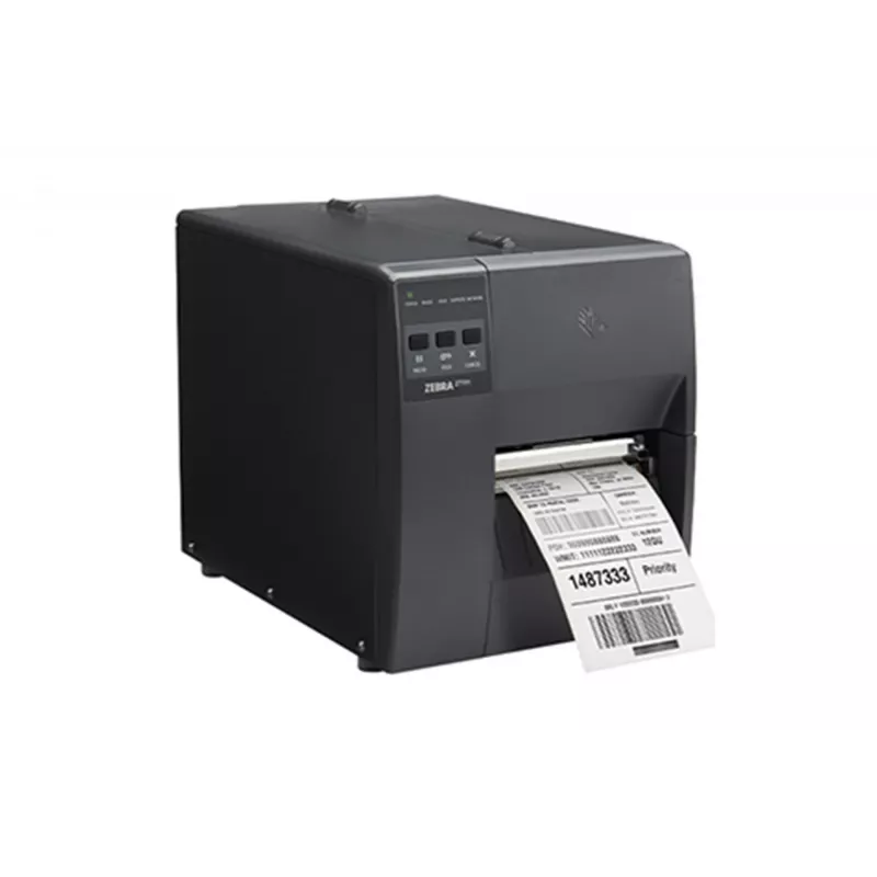 Zebra ZT111 ZT11143-T0E000FZ impressora de etiquetas de transferência térmica, 300 DPI, 152 mm/s, 4" (rolo de 11,4 cm), USB, série, Ethernet, Bluetooth, Wi-Fi, preta