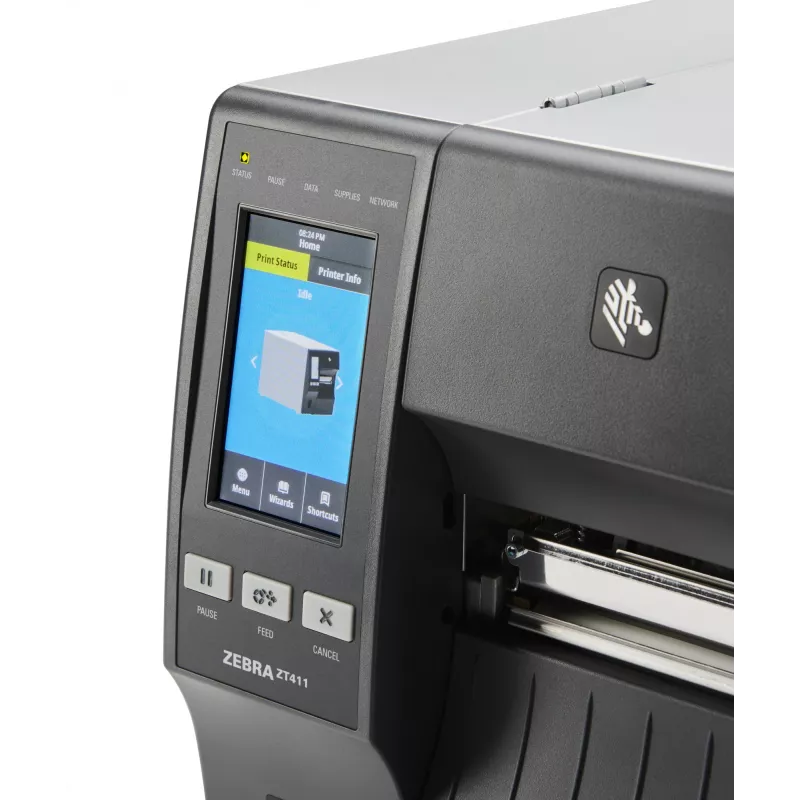 Impressora POS Zebra ZT411 600 x 600 DPI com fios e sem fios transferência térmica