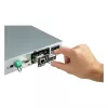 Eaton 5P 1150iR Gen 2 5P1150IRNG2 UPS line-interactive, 1150 VA (1,15 kVA), 920 W, 6 tomadas, rack 1U 19", 9 Ah, RS-232, USB, Network Card-MS, preto/prateado