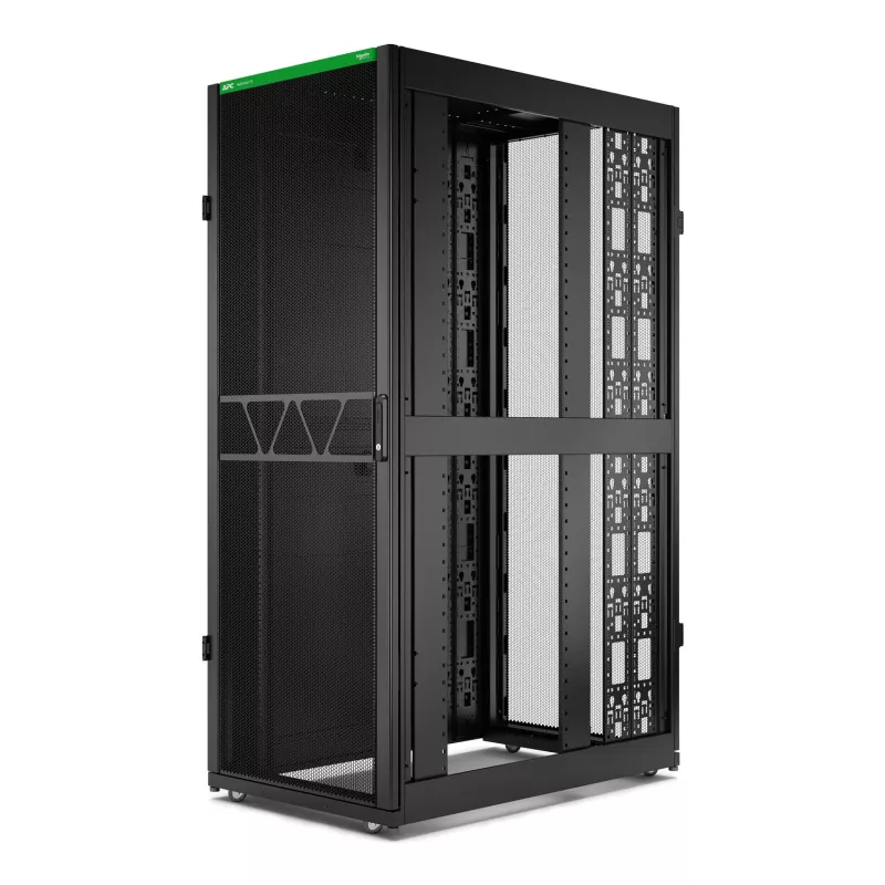 APC Netshelter SX Gen2 AR3350B2 - 42U, 1991h x 750w x 1200d mm, com painéis laterais, preto