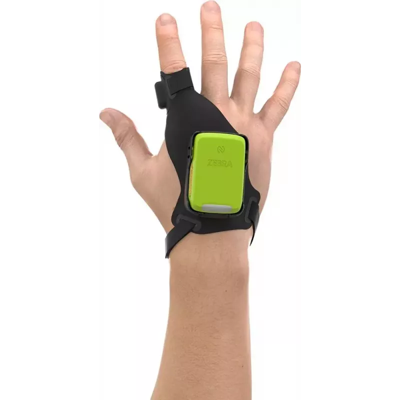 Leitor de códigos de barras portátil Zebra RS2100 2D laser sem fios verde
