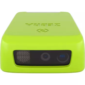 Leitor de códigos de barras portátil Zebra RS2100 2D laser sem fios verde