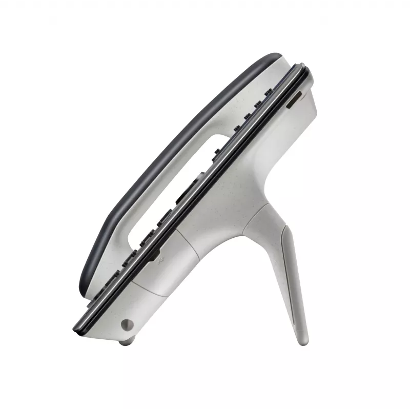 Telefone IP POLY Edge E400 8 linhas com fio preto