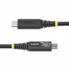 Cabo USB4 StarTech.com 50cm (1.6ft), cabo USB-C certificado USB-IF, 40Gbps, 240W Power Delivery PD 3.1 EPR, 8K 60Hz, cabo de transferência de dados USB Type-C, compatível com portas Thunderbolt/USB 3.2