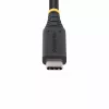 Cabo USB4 StarTech.com 50cm (1.6ft), cabo USB-C certificado USB-IF, 40Gbps, 240W Power Delivery PD 3.1 EPR, 8K 60Hz, cabo de transferência de dados USB Type-C, compatível com portas Thunderbolt/USB 3.2