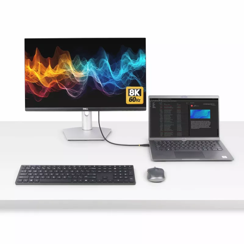 Cabo USB4 StarTech.com 50cm (1.6ft), cabo USB-C certificado USB-IF, 40Gbps, 240W Power Delivery PD 3.1 EPR, 8K 60Hz, cabo de transferência de dados USB Type-C, compatível com portas Thunderbolt/USB 3.2