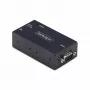 StarTech.com Adaptador Série para Ethernet de 1 porta, servidor de dispositivos série IP para dispositivos RS232 remotos, montagem na parede/calha DIN, caixa metálica, conversor RJ45-LAN para série DB9