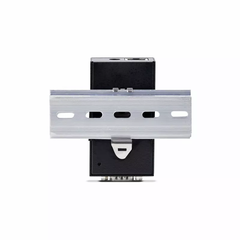 StarTech.com Adaptador Série para Ethernet de 1 porta, servidor de dispositivos série IP para dispositivos RS232 remotos, montagem na parede/calha DIN, caixa metálica, conversor RJ45-LAN para série DB9