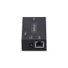 Adaptador série para Ethernet de 1 porta StarTech.com, servidor de dispositivos série IP PoE 802.3af para dispositivos RS232 remotos, montagem em parede/calha DIN, conversor RJ45 LAN para DB9 série, TAA