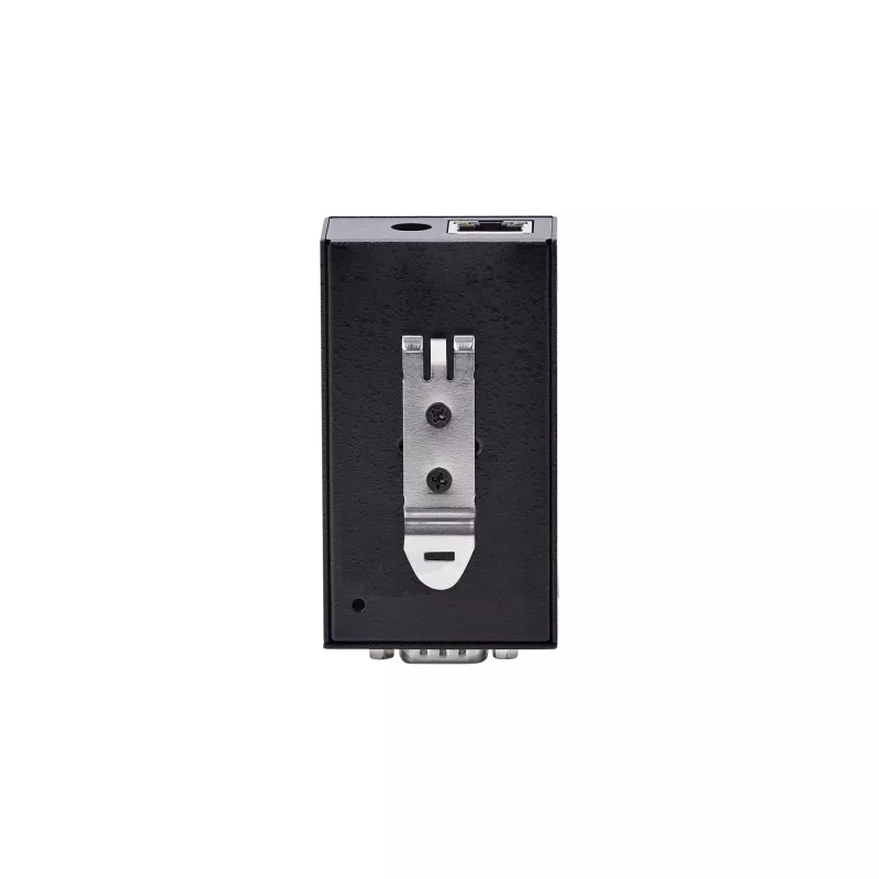 Adaptador série para Ethernet de 1 porta StarTech.com, servidor de dispositivos série IP PoE 802.3af para dispositivos RS232 remotos, montagem em parede/calha DIN, conversor RJ45 LAN para DB9 série, TAA