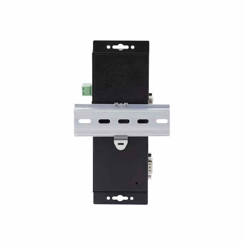 Adaptador série para Ethernet de 2 portas StarTech.com, servidor de dispositivos série IP para dispositivos RS232 remotos, montagem em parede/calha DIN, caixa metálica, conversor RJ45 LAN para DB9 série