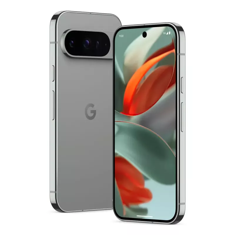 Smartphone Google Pixel 9 Pro XL, OLED de 6,8 polegadas 120 Hz, 16 GB RAM, 128 GB, 5G, Dual SIM, Android 14, 5060 mAh, avelã