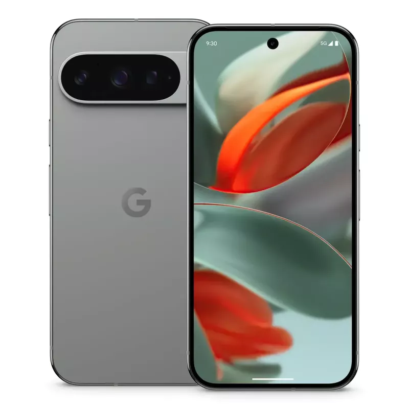 Smartphone Google Pixel 9 Pro XL, OLED de 6,8 polegadas 120 Hz, 16 GB RAM, 128 GB, 5G, Dual SIM, Android 14, 5060 mAh, avelã