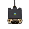 Cabo adaptador StarTech.com 2m USB para serial, retenção COM, parafusos/porcas substituíveis, USB-A para DB9 RS232, CI FTDI, proteção ESD, Windows/macOS/Linux
