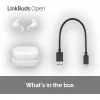 Auscultadores sem fios Sony LinkBuds Open WFL910W – Bluetooth, 20–20000 Hz, 10 m de alcance, branco