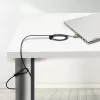 StarTech.com fecho fino compatível com ranhura Noble Wedge®, cabo de segurança 1,5 m, proteção antifurto de secretária para portátil/notebook, cabo de aço resistente a cortes, fecho de chave