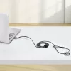 StarTech.com fecho fino compatível com ranhura Noble Wedge®, cabo de segurança 1,5 m, proteção antifurto de secretária para portátil/notebook, cabo de aço resistente a cortes, fecho de chave