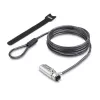 StarTech.com fecho fino compatível com ranhura Nano, cabo de segurança 6,6ft (2m), proteção antifurto de secretária para portátil/notebook, cabo de aço resistente a cortes, fecho de 4 dígitos