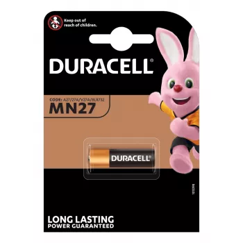 Pilha descartável Duracell MN27 alcalina