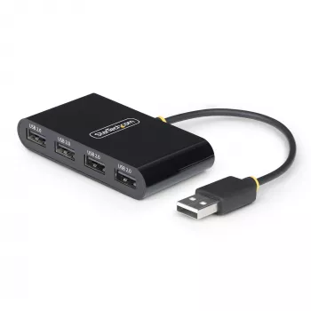 StarTech.com ST4200MINI2-USB-HUB Hub de interfaces USB 2.0 480 Mbit/s preto