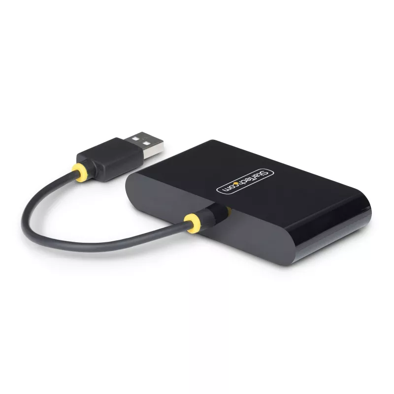 StarTech.com ST4200MINI2-USB-HUB Hub de interfaces USB 2.0 480 Mbit/s preto