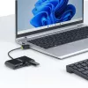 StarTech.com ST4200MINI2-USB-HUB Hub de interfaces USB 2.0 480 Mbit/s preto