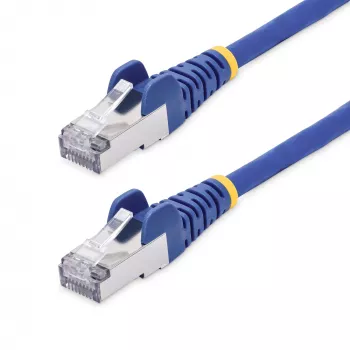 Cabo Ethernet CAT8 StarTech.com 2 m azul, RJ45 sem patilha, 25G/40G, 2000 MHz, 100 W PoE++, S/FTP, 26AWG cobre puro estanhado, LSZH, cabo de rede blindado com alívio de tensão, testado individualmente